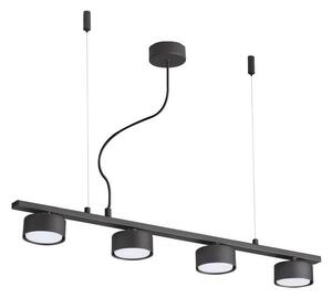 Ideal Lux - LED Lustr na lanku MINOR 4xGX53/9W/230V 75,5 cm černá