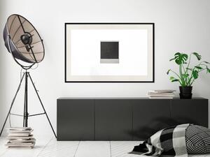 Plakát Polaroid - jednoduchá kompozice s černobílým neprosvíceným filmem