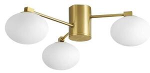 Ideal Lux - LED Přisazený lustr HERMES 3xG9/3W/230V pr. 60 cm zlatá