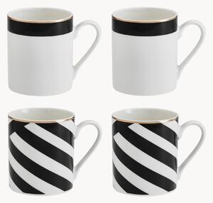 Sada hrnků Luxe Deco, 4 díly