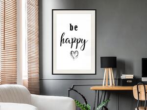 Plakát Buď šťastný