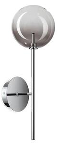 Ideal Lux - LED Nástěnná lampa EQUINOXE 1xG4/2W/230V chrom/kouřová