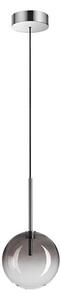 Ideal Lux - LED Lustr na lanku EQUINOXE 1xG4/2W/230V pr. 15 cm chrom/kouřová