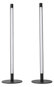 Nedis WIFILD10RGBW-SADA 2xLED RGBIC Stm. stolní lampa LED/36W/230V 2700-6500K+DO