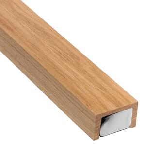 Brilagi-LED Koupelnové osvětlení zrcadla WOODY MIRROR LED/15W/230V IP44 dub/chro