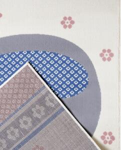 Hanse Home Collection koberce Dětský koberec Adventures 104559 Cream/pastelcolors - 80x150 cm