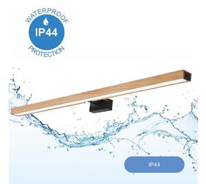 Brilagi-LED Koupelnové osvětlení zrcadla WOODY MIRROR LED/15W/230V IP44 dub/čern