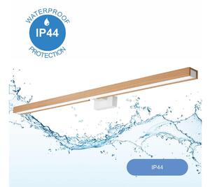 Brilagi-LED Koupelnové osvětlení zrcadla WOODY MIRROR LED/15W/230V IP44 dub/bílá