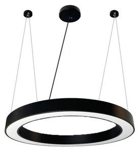 LED Lustr na lanku LED/50W/230V 4000K pr. 100 cm černá