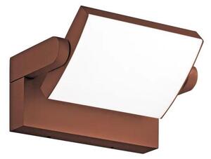 Ideal Lux -LED Venkovní nástěnné svítidlo SWIPE LED/20,5W/230V CRI 90 IP54 hnědá
