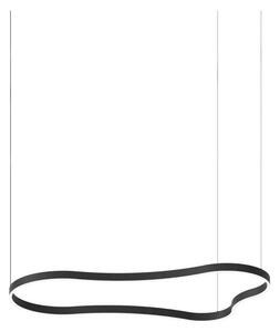 Ideal Lux - LED Lustr na lanku WAVES LED/54W/230V CRI 90 černá