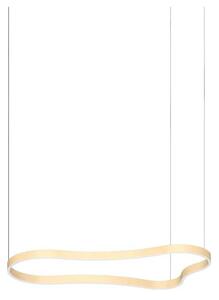 Ideal Lux - LED Lustr na lanku WAVES LED/45W/230V CRI 90 mosaz