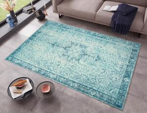 Hanse Home Collection koberce Kusový orientální koberec Chenille Rugs Q3 104752 Light-Blue - 160x230 cm