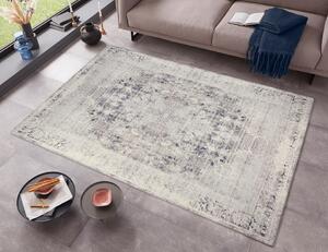 Hanse Home Collection koberce AKCE: 80x150 cm Kusový orientální koberec Chenille Rugs Q3 104771 Cream-Grey - 80x150 cm