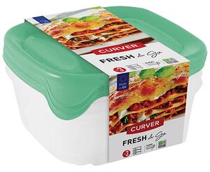 CURVER set FRESH&GO 3x0.8L - MIX