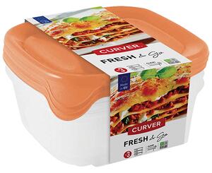 CURVER set FRESH&GO 3x0.8L - MIX