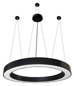 LED Lustr na lanku LED/60W/230V 4000K pr. 120 cm černá