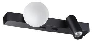 Ideal Lux - LED Nástěnné svítidlo PING PONG 2xLED/3W/230V CRI 90 černá