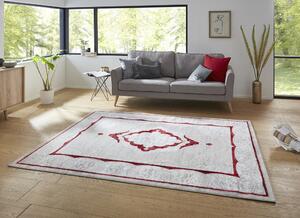 Mint Rugs - Hanse Home koberce Kusový koberec Opulence 104712 Silver-red - 80x150 cm