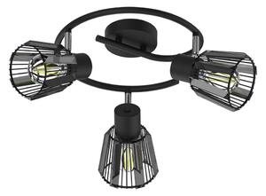 Prezent 27518 - Bodové svítidlo PONTEO 3xE27/40W/230V černá