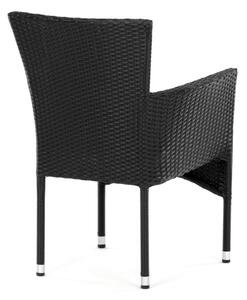 Zahradní židle černá AZC-S2117 BK