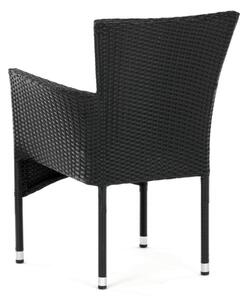 Zahradní židle černá AZC-S2117 BK