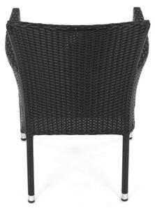 Zahradní židle černá AZC-S2117 BK
