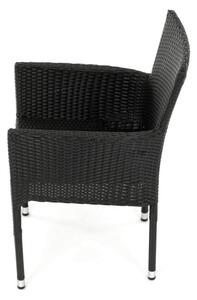 Zahradní židle černá AZC-S2117 BK