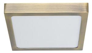 Prezent 49062 - LED Stropní svítidlo LENYS LED/9W/230V 4000K 12x12 cm mosaz