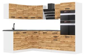 Kuchyňská linka Belini Premium Full Version 420 cm dub wotan s pracovní deskou MELANIE Výrobce