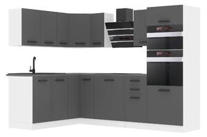 Kuchyňská linka Belini Premium Full Version 420 cm šedý mat s pracovní deskou MELANIE Výrobce