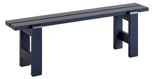 HAY Lavice Weekday Bench M, Steel Blue