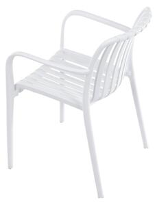 Zahradní židle bílá CT-X7029 WT
