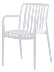 Zahradní židle bílá CT-X7029 WT