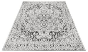 Hanse Home Collection koberce Kusový orientální koberec Flatweave 104806 Cream/Black – na ven i na doma - 200x290 cm