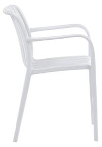 Zahradní židle bílá CT-X7029 WT