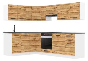 Kuchyňská linka Belini Premium Full Version 420 cm dub wotan s pracovní deskou JANET Výrobce
