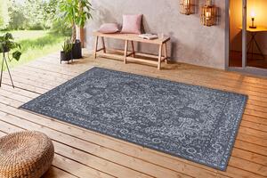 Hanse Home Collection koberce Kusový orientální koberec Flatweave 104809 Grey/Cream – na ven i na doma - 160x230 cm