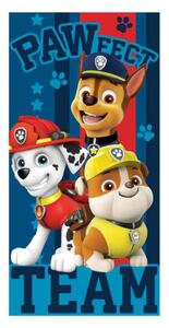 Setino Dětská bavlněná osuška Tlapková patrola / Paw Patrol - TEAM 70 x 140 cm