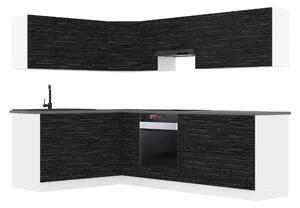 Kuchyňská linka Belini Premium Full Version 420 cm královský eben s pracovní deskou JANET Výrobce