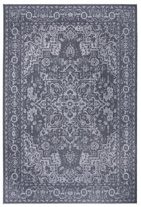Mujkoberec Original Kusový orientální koberec Mujkoberec Original Flatweave 104809 Grey/Cream – na ven i na doma - 120x170 cm