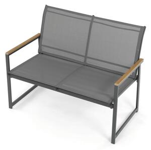 Set zahradního nábytku šedý AZS-S1212 GREY