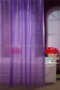 Bavlissimo Sprchový závěs 180 x 200 cm 3D kostka fialová