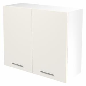 Horní skříňka Vento G-80/72, bílá / béžová