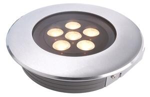IMPR 100114 LED Zápustné zemní svítidlo Flat 6 x 2W teplá bílá 15° - LIGHT IMPRESSIONS