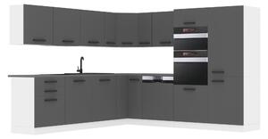Kuchyňská linka Belini Premium Full Version 480 cm šedý mat s pracovní deskou JANE Výrobce