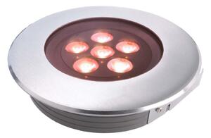 IMPR 100116 LED Zápustné zemní svítidlo Flat 6 x 2W RGB 3in1 LED 30° - LIGHT IMPRESSIONS