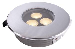 IMPR 100111 LED Zápustné zemní svítidlo Flat 3 x 2W teplá bílá 15° - LIGHT IMPRESSIONS