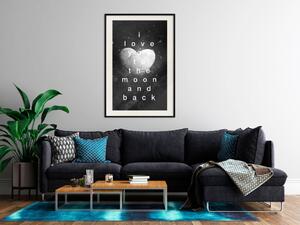 Plakát Měsíc srdce