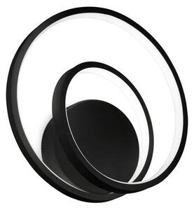 Ideal Lux - LED Stmívatelné nástěnné svítidlo OZ LED/28W/230V CRI 90 černá